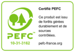 logo PEFC sur fond blanc